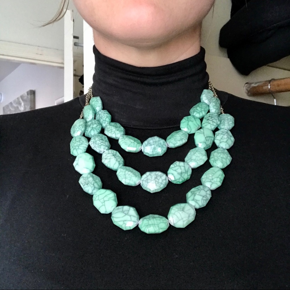 UO Layered Turquoise Necklace